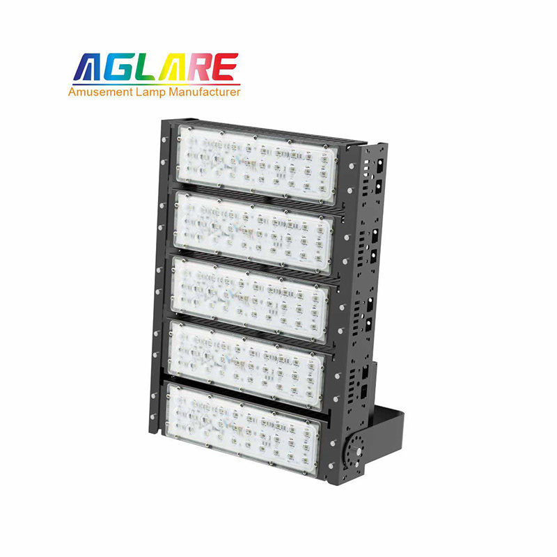 led彩色投光灯 带？250W变色RGB泛光灯游乐园公园景观户表照明