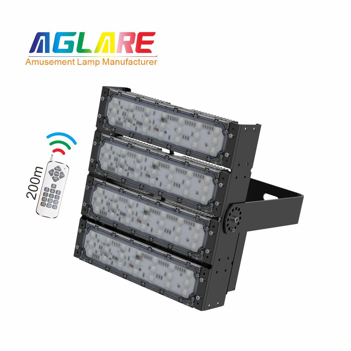 200W RGB彩色投光灯,变色户表射灯带？仄
