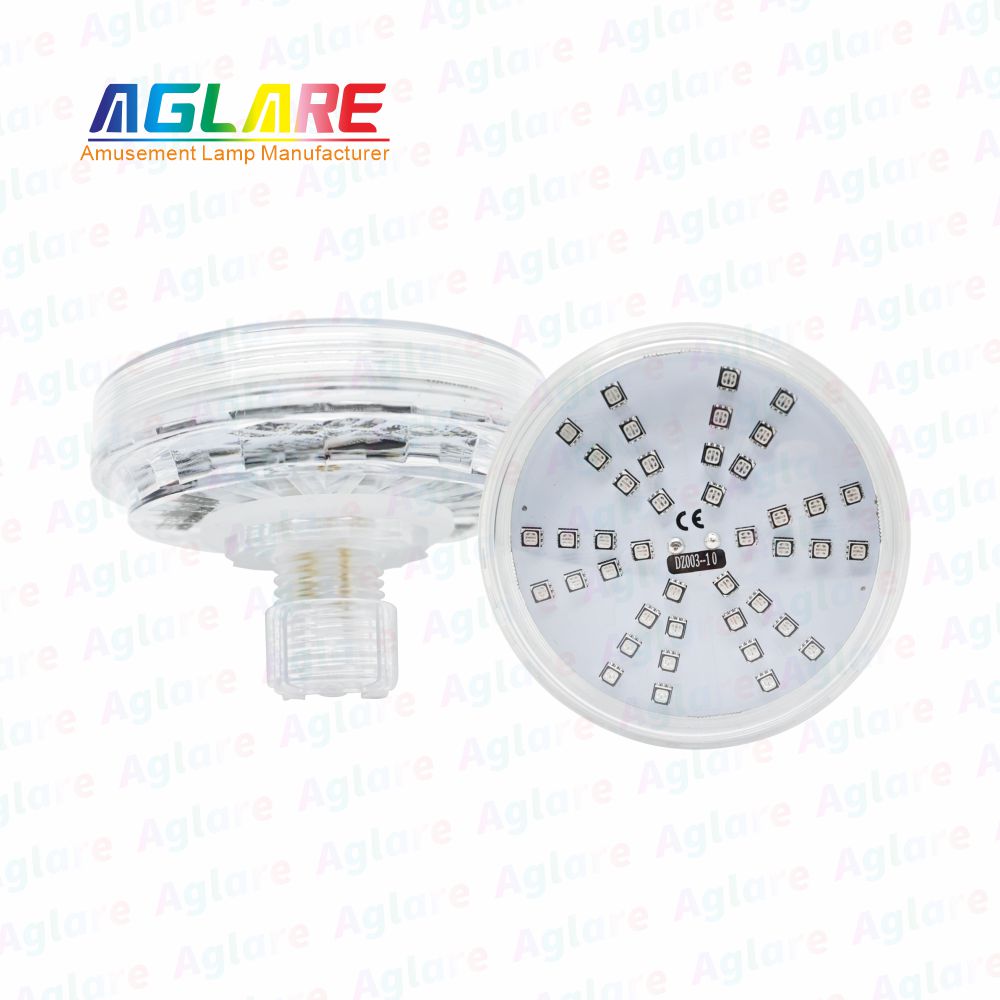 80mm RGB自动LED灯1-16旋转成效的游乐设施- AC24V， 48led